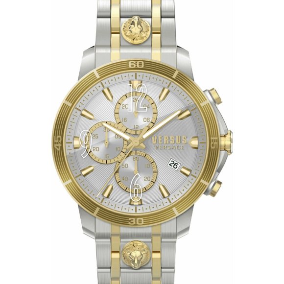 Men's Versace Versus Two Tone 46mm Watch - Picture 1 of 4